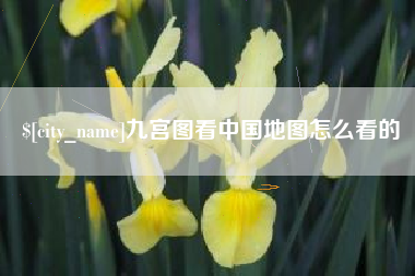 长岭九宫图看中国地图怎么看的