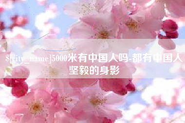 长岭5000米有中国人吗-都有中国人坚毅的身影