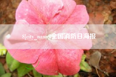 长岭全国消防日海报