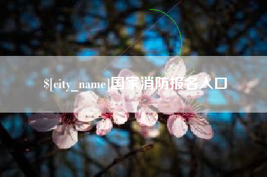 长岭国家消防报名入口