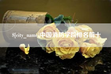 长岭中国消防学院排名前十