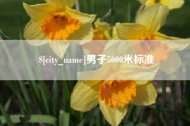 长岭男子5000米标准