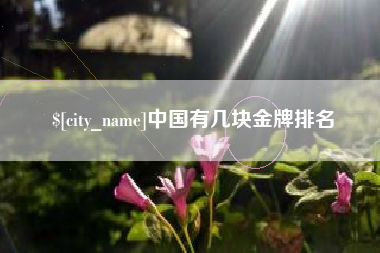 长岭中国有几块金牌排名