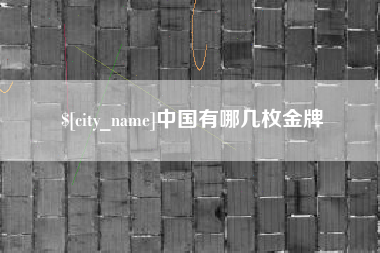 长岭中国有哪几枚金牌