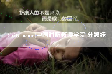 长岭中国消防救援学院 分数线