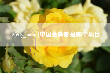 长岭中国金牌都是哪个项目