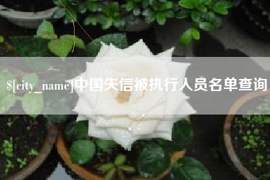 长岭中国失信被执行人员名单查询