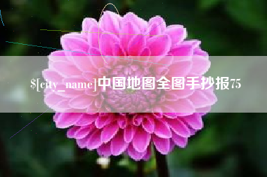 长岭中国地图全图手抄报75