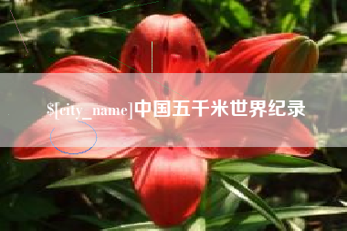 长岭中国五千米世界纪录