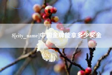 长岭中国金牌能拿多少奖金