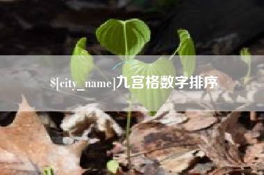 长岭九宫格数字排序