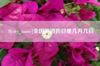长岭全国的消防日是几月几日
