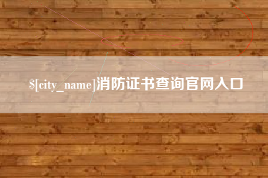 长岭消防证书查询官网入口