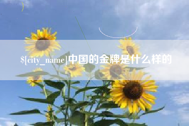 长岭中国的金牌是什么样的